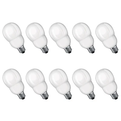 10 x Osram Energiesparlampe Dulux Classic Tropfen 6W E27 warmweiß 2700K UVP 99€ - Bild 1 von 2