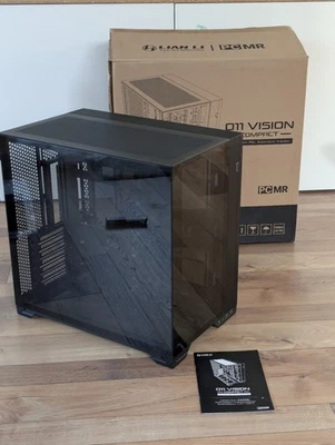 Lian Li O11 Vision Compact, Midi-Tower, E-ATX, Tempered Glass - schwarz - Bild 1 von 4