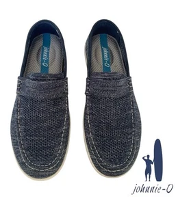 Johnnie-O Flylite Slip-on Loafer Denim/twilight Color size 8 mens NEW - Picture 1 of 10