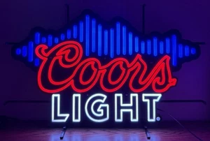 Insegna Luminosa LED Coors Light Sound Motion - Nuova con scatola - Foto 1 di 8