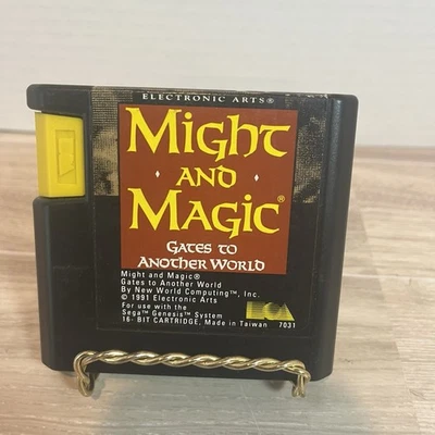 Might and Magic: Gates to Another World (Sega Genesis, 1991) Cartridge Only - Image 1 of 3