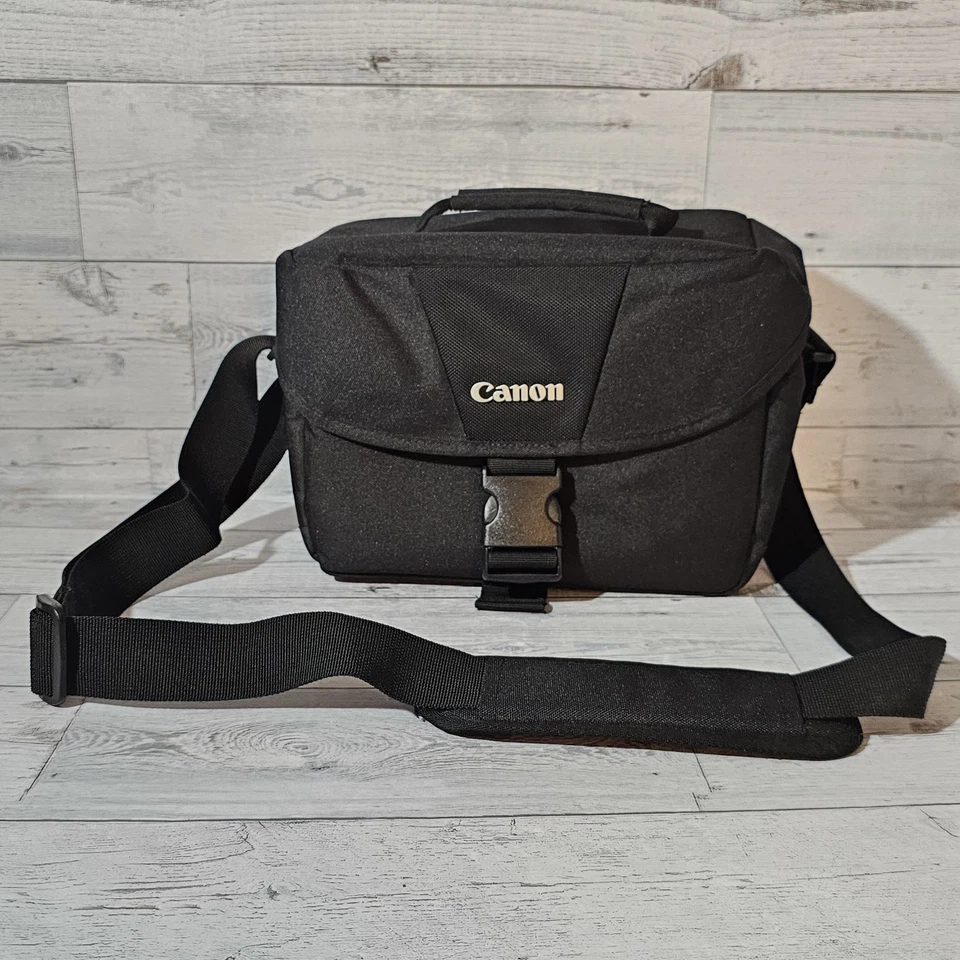 正品佳能相机包适用于 EOS 相机小号中号照片视频小工具盒 — 第 1/4 张图片