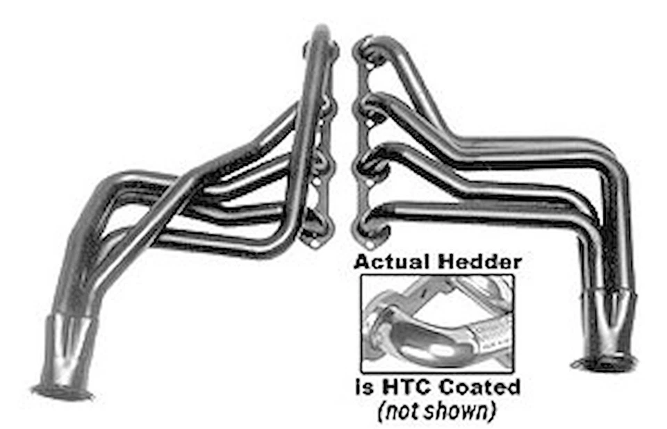 Hedman 89356 Standard Duty HTC Coated Full-Length Headers 1980-83 Ford F-100 302 Foto 1 de 1