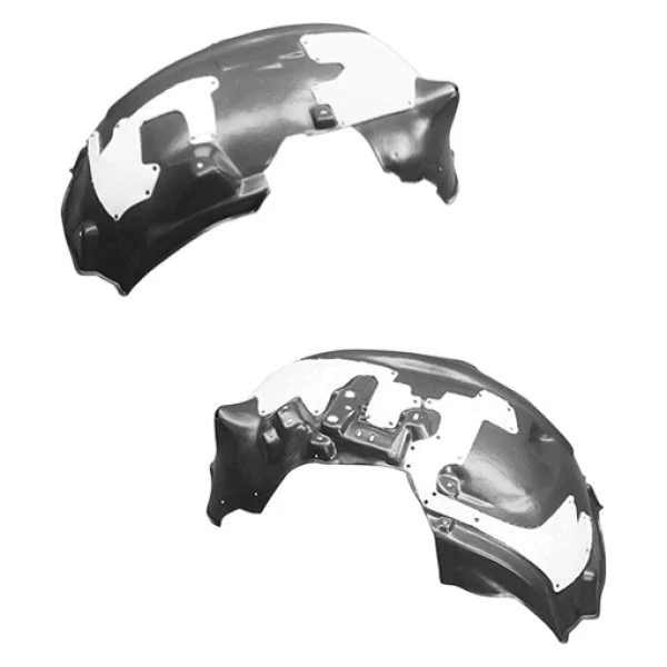 For Ford F-250 Super Duty 17-19 Fender Liner Set Front Driver & Passenger Side Foto 1 de 1