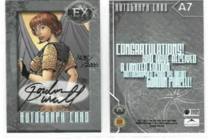 LEXX GORDON PURCELL A7 AUTOGRAPH CARD CHOOSE - Picture 1 of 10