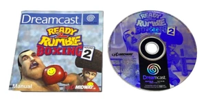 Ready 2 Rumble Round 2 Disk and Manual Sega Dreamcast PAL - Picture 1 of 1