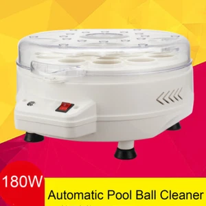 Automatische Pool Ball Reinigungsmaschine Poolbälle Reiniger Reinigung Polierer 110V - Bild 1 von 18
