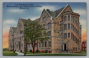 F.E. Ball Memorial Hall Men's Dormitory Ball State Teachers' College Muncie IN - Picture 1 of 2