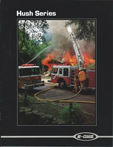 Fire Equipment Brochure - E-One Hush Pumper Rescue Vehicle Teleboom 1988 (DB351) - Foto 1 di 1