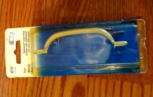 National Hardware 117-671 ~ V200 ~ 4-3/4" Door Pull / Handle Enamel Brass ~ NEW - Picture 1 of 1