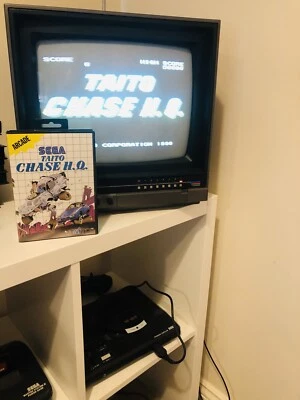 ✅Master system Game Boxed Chase Hq Complete With Original Poster - Image 1 of 4