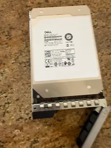 Dell 0KFJ7G KFJ7G 12TB 7200 (SAS) MG07SCA12TEY MG07SCA 256MB 12Gb/s 3.5" HDD - Picture 1 of 2