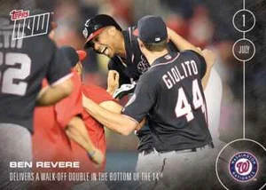 Ben Revere 2016 Topps Now #198 Walk-Off Double /339 Nationals - Picture 1 of 1