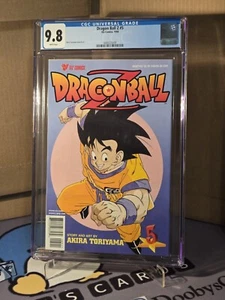DRAGON BALL Z #4 CGC 9.8 GOKU 1998 1ST PRINTING WHITE PAGES DRAGONBALL - Picture 1 of 2