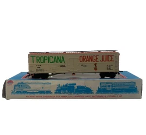 Ho Scale Train Model Power 9052 Tropicana Orange Juice Box Car - Picture 1 of 9