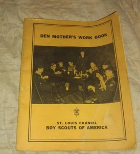 BOYS SCOUTS OF AMERICA - DEN MOTHER'S WORKBOOK - 1950 - ST. LOUIS COUNCIL - Picture 1 of 4