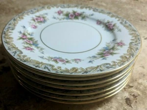 Noritake China Somerset Japan 7er Set Brot und Butter Teller 6 1/4"  - Bild 1 von 3