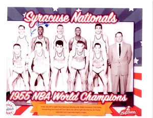 1955 SYRACUSE NATIONALS NBA CHAMPIONS TEAM 8X10 PHOTO BASKETBALL - Picture 1 of 1