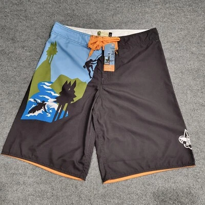 BOY SCOUT NATIONAL JAMBOREE 2013 BOARD SHORTS SWIM SUIT TRUNKS MENS  - Image 1 of 4