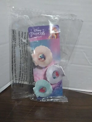 Disney Princess Set of 3 Hair Clips Dress Up Ariel  - Image 1 of 3