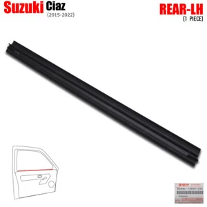 Rear Lh Inner Weatherstrip Window Seal Belt For Suzuki Ciaz 4 Door 2015 - 2022 - Picture 1 of 11