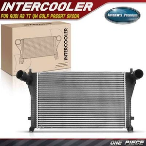 Intercooler for Audi A3 A3 Quattro S3 15-20 TT Quattro 16-22 VW Golf 15-18 GTI - Picture 1 of 8