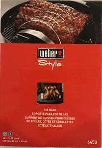 Weber Rib Rack #6453 - NEW - Picture 1 of 3