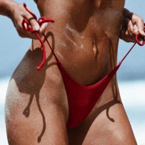 Sexy Women Underwear Hip Lifting Satin Panties Letter Rhinestone G-string Thon р - Picture 1 of 24