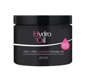CaronLab Hydro 2 Oil Grip n Glide Massage Gel - Unscented 400ml - Picture 1 of 1
