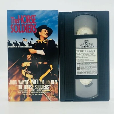 The Horse Soldiers, John Wayne, 1959, 1990 MGM/UA Home Video, VHS - Image 1 of 3