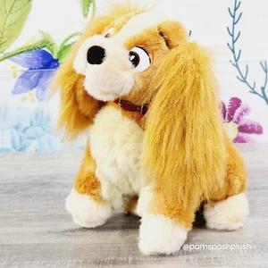 Disneyland Lady and the Tramp 10" Vintage Sears Disney Poseable Paws Dog HTF - Picture 1 of 10