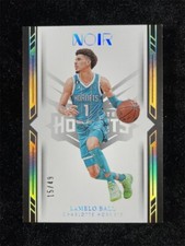 2022-23 Panini Noir Basketball LaMelo Ball #131 Icon Edition 15/49