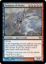 MTG-1x-Moderate Play, English-Dominus of Fealty-Eventide