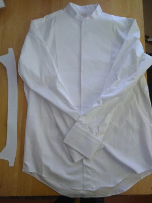 Camisa Formal Brooks Brothers Polar Dorado Sea Island Algodón EE. UU. 15.5-34 NUEVA SIN ETIQUETAS Foto 1 de 4