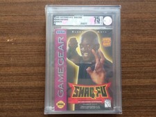 "Shaq-Fu" (US) Sega Game Gear Game Sealed/VGA Graded 75 Archival