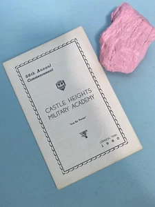 1960 Castle Heights Military Academy Start Program Lebanon, Tenn. - Bild 1 von 3