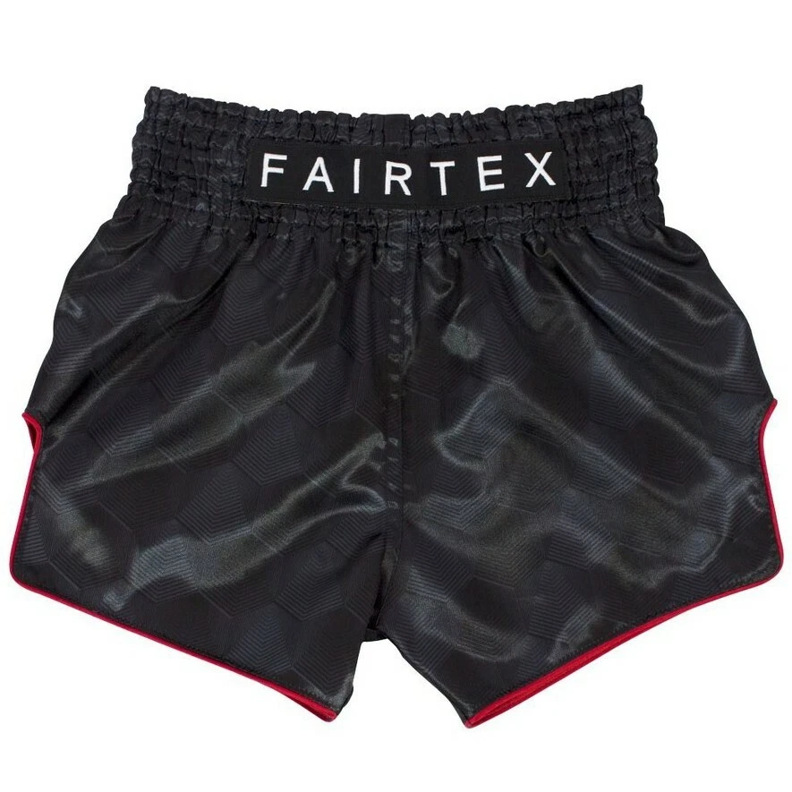 Fairtex Shorts Sport Authentic Muay Thai Boxing MMA Fighter BS1901 Stealth Black