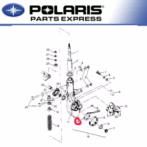 NUEVO ORIGINAL POLARIS BUJE DELANTERO BOBINA MAGNÉTICA TRAIL BOSS FABRICANTE DE EQUIPOS ORIGINALES 4170003 - Imagen 1 de 2