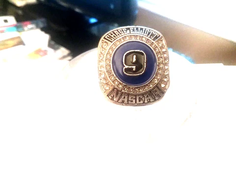NEW 2021 #9 CHASE ELLIOTT/NASCAR CUP SERIES CHAMPIONSHIP TRIBUTE FAN RING Cover