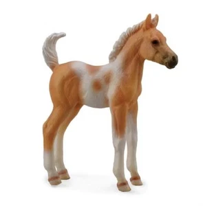 Breyer Pferde Corral Pals Palomino Pinto stehendes Fohlen #88669 Tobiano bemalt - Bild 1 von 1