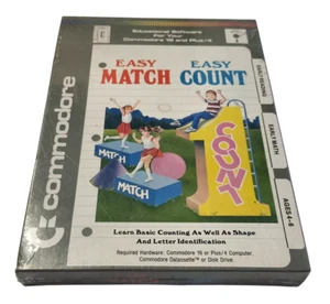 Commodore Easy Match Count Software Educativo Nuovo Imballato C16 Plus 4 Plus4 - Bild 1 von 15