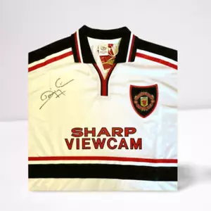 Dwight Yorke 1999 (auswärts) signiertes Manchester United Shirt - Bild 1 von 1