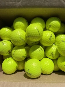 24 Titleist AVX Yellow Near-Mint Quality Used Golf Balls AAAA - FREE SHIPPING - Picture 1 of 4