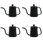  Set of 4 Mini Pour over Kettle Coffee Maker Simulation Pot Unique