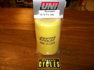 Filtro de aire Kawasaki F11 250 UNI con pantalla de malla NU-2305 1973 y 1975 enduro - Imagen 1 de 6