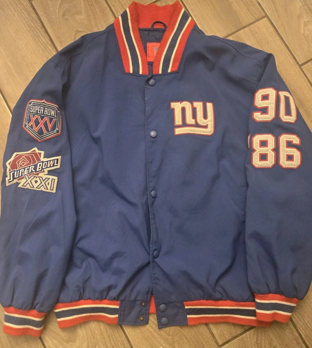 Super Bowl New York Giants NFL Jackets for sale | eBay