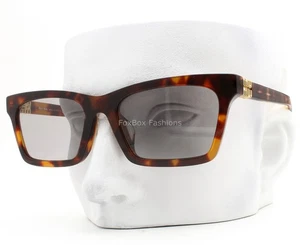 Miu Miu Sunglasses SMU A05F 21C-40O Mahogany Brown Havana Light Gray Lens w/case - Picture 1 of 10
