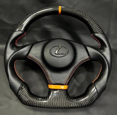 LEXUS VOLANTE REAL FIBRA CARBONO PARA LEXUS SC300,400 IS300 IS200 Foto 1 de 4