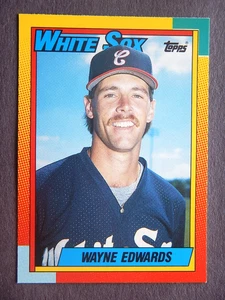 Wayne Edwards #27T Topps Traded 1990 Baseballkarte (Chicago White Sox) - Bild 1 von 2