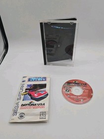 Daytona USA Championship Edition Sega Saturn Complete Tested Works Manual Damage